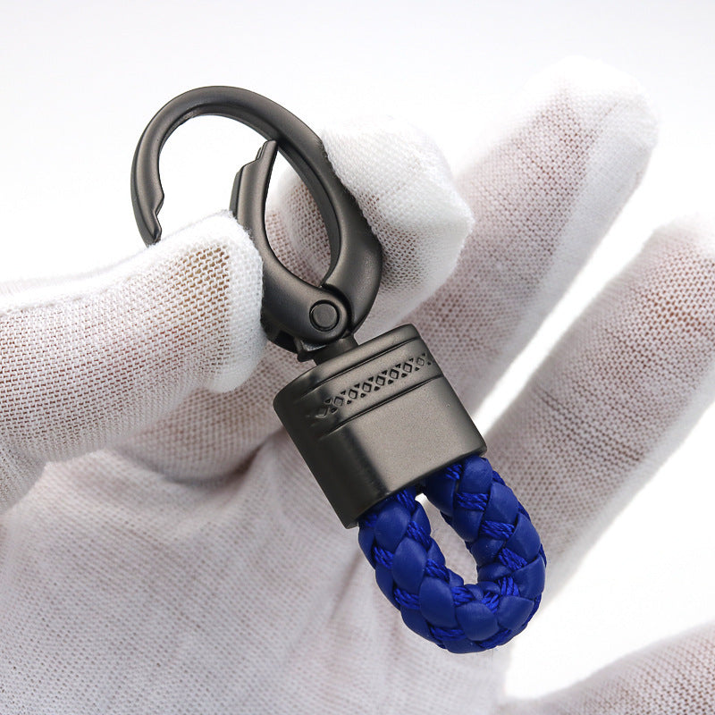 Wholesale Woven Rope Alloy Keychains